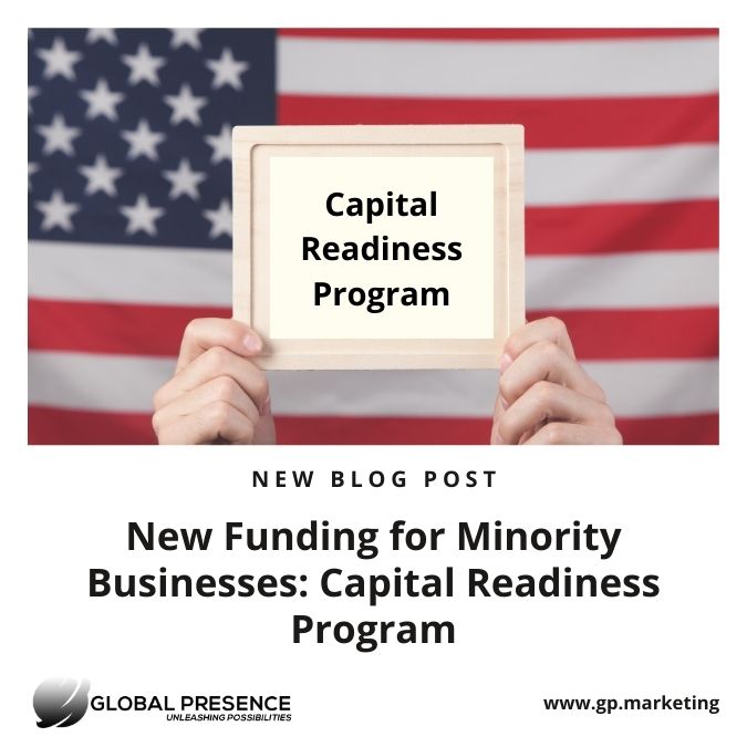 New Funding for Minority Businesses: Capital Readiness Program
